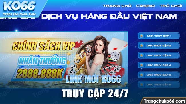 Link tham gia trang Ko66 không bị chặn